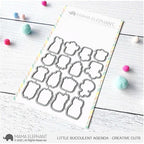 Simon Says Stamp! Mama Elephant LITTLE SUCCULENT AGENDA Creative Steel Dies