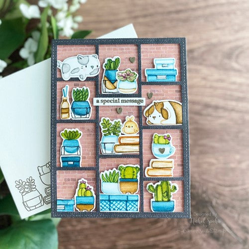 Simon Says Stamp! Mama Elephant LITTLE SUCCULENT AGENDA Creative Steel Dies | color-code:ALT2
