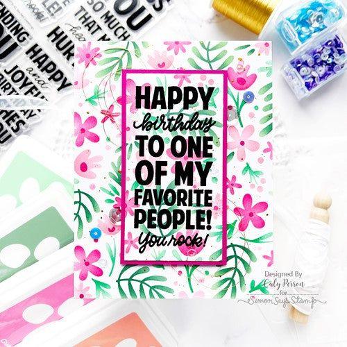 Simon Says Stamp! Simon Says Stamp XL STACKED GREETINGS Wafer Die sssd112569c | color-code:ALT1