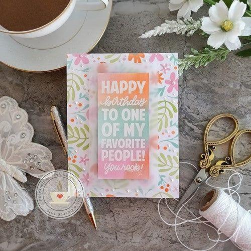 Simon Says Stamp! Simon Says Stamp XL STACKED GREETINGS Wafer Die sssd112569c | color-code:ALT5