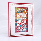 Simon Says Stamp! Simon Says Stamp XL STACKED GREETINGS Wafer Die sssd112569c