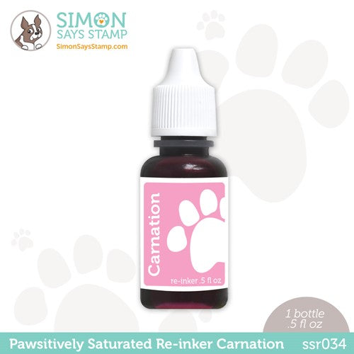 Simon Says Stamp! Simon Says Stamp Pawsitively Saturated RE-INKER CARNATION ssr034