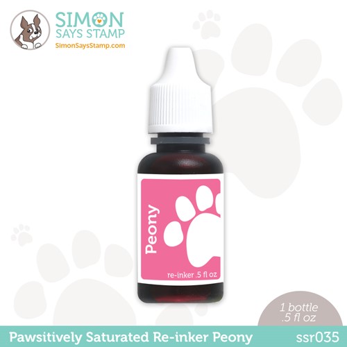 Simon Says Stamp! Simon Says Stamp Pawsitively Saturated RE-INKER PEONY ssr035