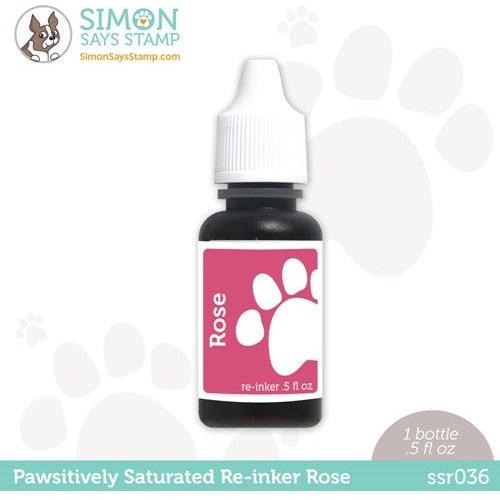 Simon Says Stamp! Simon Says Stamp Pawsitively Saturated RE-INKER ROSE ssr036