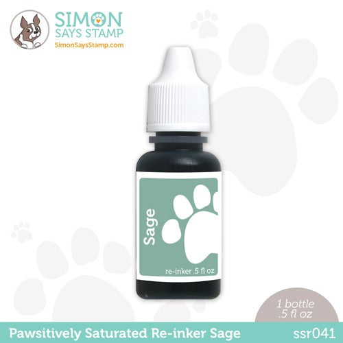 Simon Says Stamp! Simon Says Stamp Pawsitively Saturated RE-INKER SAGE ssr041