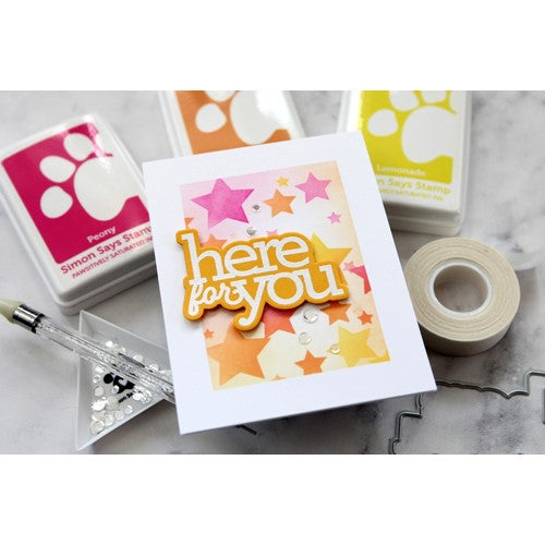 Simon Says Stamp! Simon Says Stamp Stencils DIMENSIONAL STARS ssst221606c | color-code:ALT00