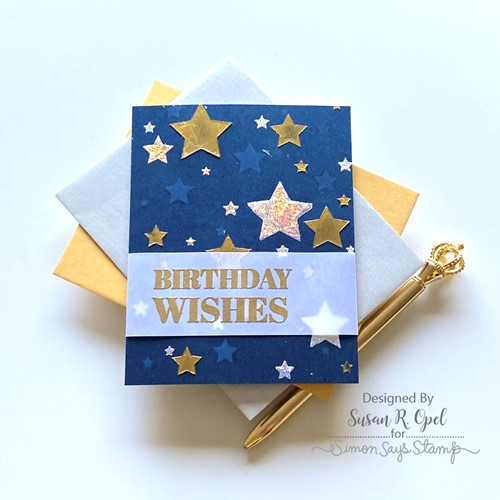 Simon Says Stamp! Simon Says Stamp Stencils DIMENSIONAL STARS ssst221606c