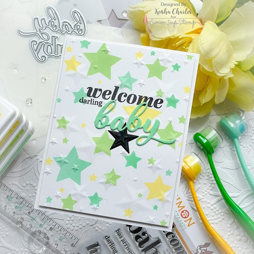 Simon Says Stamp! Simon Says Stamp Stencils DIMENSIONAL STARS ssst221606c | color-code:ALT5