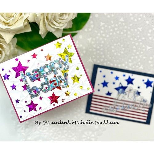 Simon Says Stamp! Simon Says Stamp Stencils DIMENSIONAL STARS ssst221606c