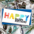 Simon Says Stamp! Simon Says Stamp BIRTHDAY ON A LINE Wafer Die sssd112579 | color-code:ALT4