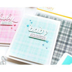 Simon Says Stamp! Simon Says Cling Stamps SOFT PLAID BACKGROUND sss102483 | color-code:ALT0
