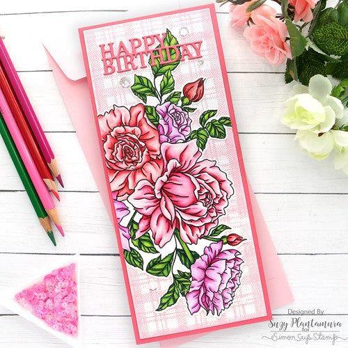 Simon Says Stamp! Simon Says Cling Stamps SOFT PLAID BACKGROUND sss102483 | color-code:ALT4