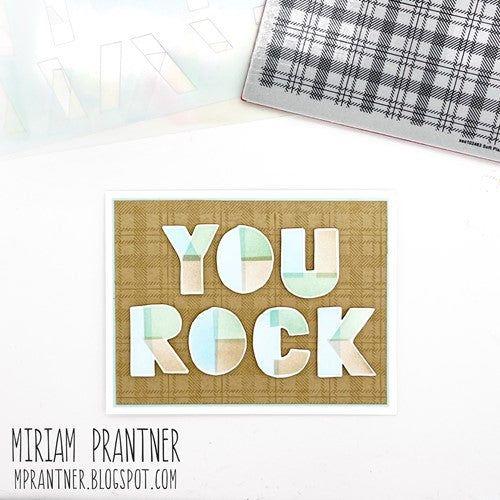 Simon Says Stamp! Simon Says Cling Stamps SOFT PLAID BACKGROUND sss102483 | color-code:ALT9