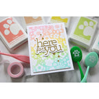 Simon Says Stamp! Simon Says Cling Stamps FLOWER FRENZY BACKGROUND sss102484 | color-code:ALT00