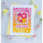 Simon Says Stamp! Simon Says Cling Stamps FLOWER FRENZY BACKGROUND sss102484