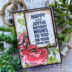 Simon Says Stamp! Simon Says Clear Stamps XL STACKED GREETINGS sss202473c
