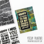 Simon Says Stamp! Simon Says Clear Stamps XL STACKED GREETINGS sss202473c | color-code:ALT2