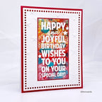 Simon Says Stamp! Simon Says Clear Stamps XL STACKED GREETINGS sss202473c