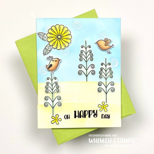 Simon Says Stamp! Whimsy Stamps DANDIWISH Clear Stamps CWSD410*
