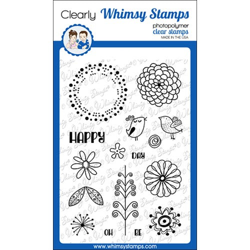 Simon Says Stamp! Whimsy Stamps DANDIWISH Clear Stamps CWSD410*