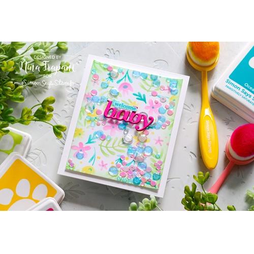 Simon Says Stamp! Simon Says Clear Stamps DARLING BABY sss102488