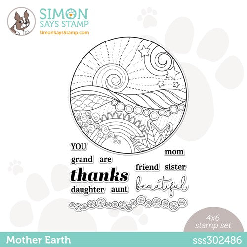 Simon Says Stamp! Simon Says Clear Stamps MOTHER EARTH sss302486