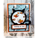 Simon Says Stamp! Whimsy Stamps KITTY SKETCHES Clear Stamps CWSD408*