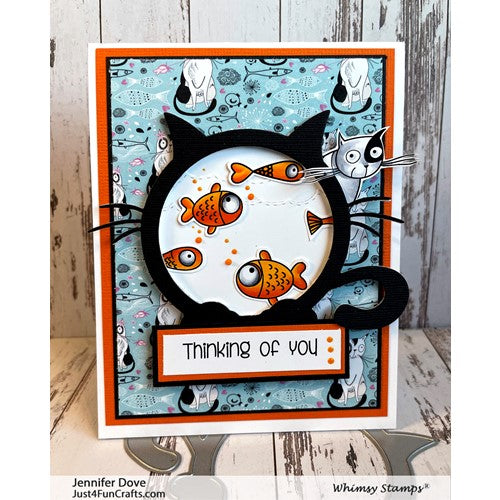 Simon Says Stamp! Whimsy Stamps KITTY SKETCHES Clear Stamps CWSD408*