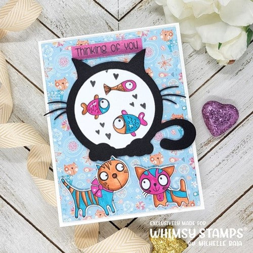 Simon Says Stamp! Whimsy Stamps KITTY SKETCHES Clear Stamps CWSD408*