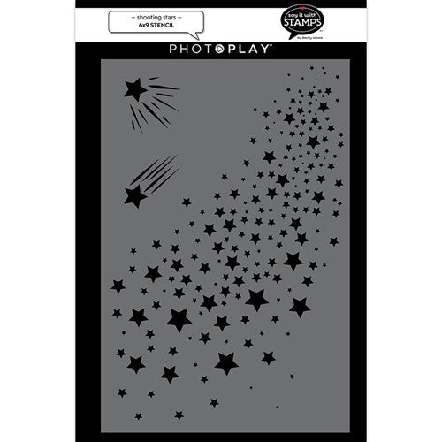 Simon Says Stamp! PhotoPlay SHOOTING STARS Stencil sis3419