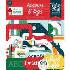 Simon Says Stamp! Echo Park FIRST DAY OF SCHOOL Ephemera Frames And Tags fds276025*