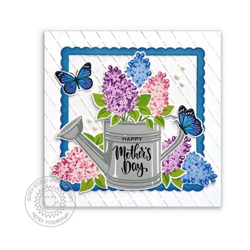 Simon Says Stamp! Sunny Studio WATERING CAN Clear Stamps SSCL-331