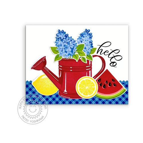 Simon Says Stamp! Sunny Studio WATERING CAN Clear Stamps SSCL-331