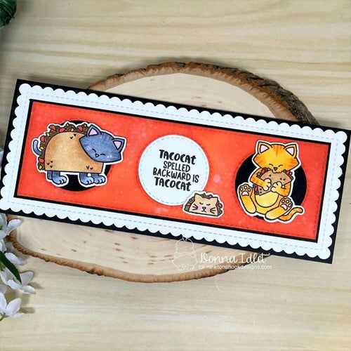 Simon Says Stamp! Newton's Nook Designs NEWTON LOVES TACOS Clear Stamps NN2204S05