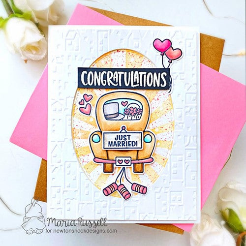 Simon Says Stamp! Newton's Nook Designs DESTINATION LOVE Clear Stamps NN2204S04