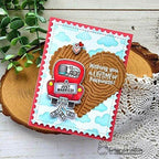 Simon Says Stamp! Newton's Nook Designs CYCLING FRIENDS Clear Stamps NN2204S02