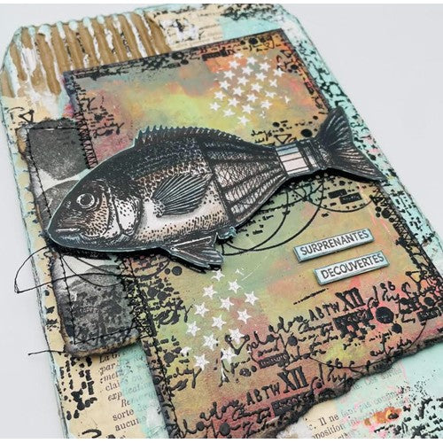 Simon Says Stamp! Carabelle Studio A FISH’S HOPE A6 Cling Stamps sa60622