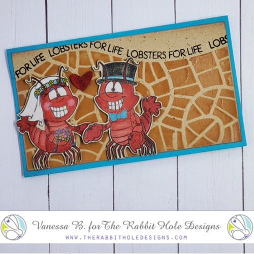 Simon Says Stamp! The Rabbit Hole Designs FIDDLEHEAD Stencil TRH-043S