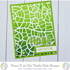 Simon Says Stamp! The Rabbit Hole Designs FIDDLEHEAD Stencil TRH-043S