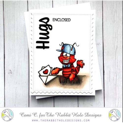 Simon Says Stamp! The Rabbit Hole Designs LOBSTERS FOR LIFE Clear Stamps TRH-162*
