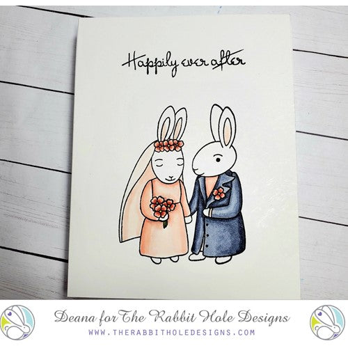 Simon Says Stamp! The Rabbit Hole Designs HAPPILY EVER AFTER Clear Stamps TRH-158*