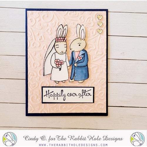 Simon Says Stamp! The Rabbit Hole Designs HAPPILY EVER AFTER Clear Stamps TRH-158*