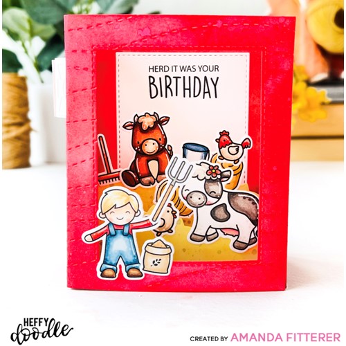 Simon Says Stamp! Heffy Doodle UDDERLY FABULOUS Clear Stamps hfd0407 | color-code:ALT07