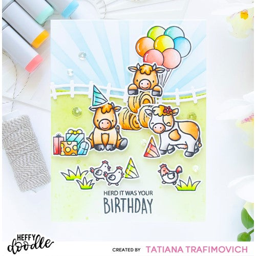 Simon Says Stamp! Heffy Doodle UDDERLY FABULOUS Clear Stamps hfd0407 | color-code:ALT08