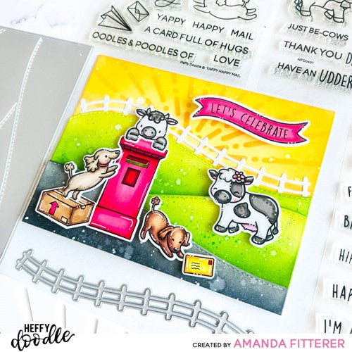 Simon Says Stamp! Heffy Doodle UDDERLY FABULOUS Clear Stamps hfd0407 | color-code:ALT09