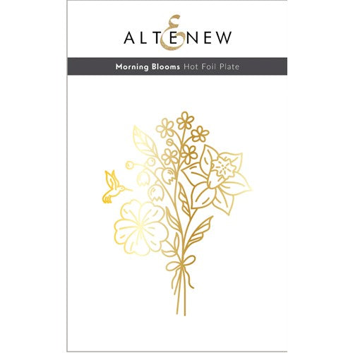 Simon Says Stamp! Altenew MORNING BLOOMS Hot Foil Plate ALT7022