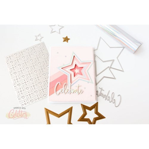 Simon Says Stamp! PinkFresh Studio NESTED STARS Hot Foil Plate 148422 | color-code:ALT05