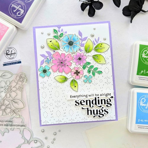 Simon Says Stamp! PinkFresh Studio SIMPLEST GESTURES Die Set 148622 | color-code:ALT4