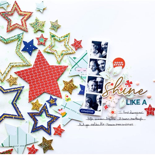 Simon Says Stamp! PinkFresh Studio SIMPLEST GESTURES Stencil Set 148722 | color-code:ALT0992