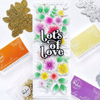 Simon Says Stamp! PinkFresh Studio SIMPLEST GESTURES Hot Foil Plate 148822 | color-code:ALT091